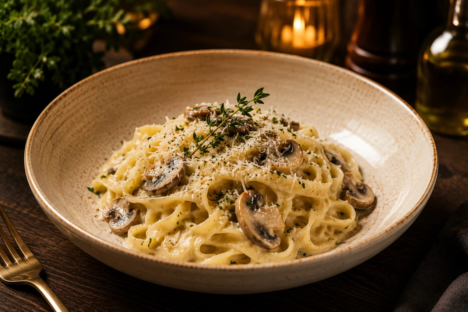 Fettuccine Alfredo
